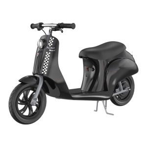 Razor Pocket Mod Black/Checkered Sit Down Electric Scooter