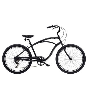 Electra Cruiser Lux 7D Men's 26" Matte Black