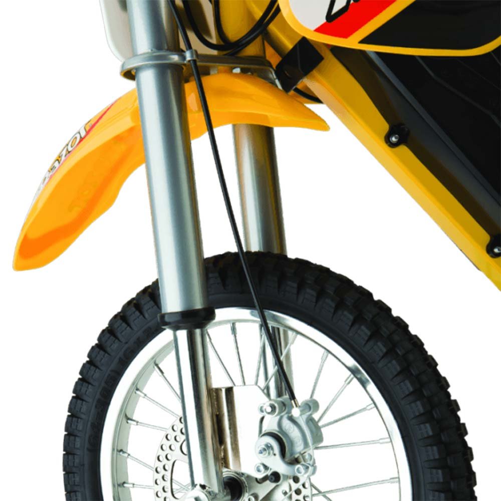 Razor MX650 Dirt Rocket Electric Bike - Yellow - Image 2